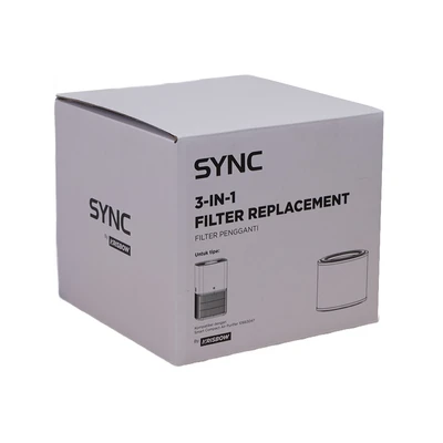 Gambar Krisbow Sync Part Filter Air Purifier 12 m2 Smart Personal - Putih