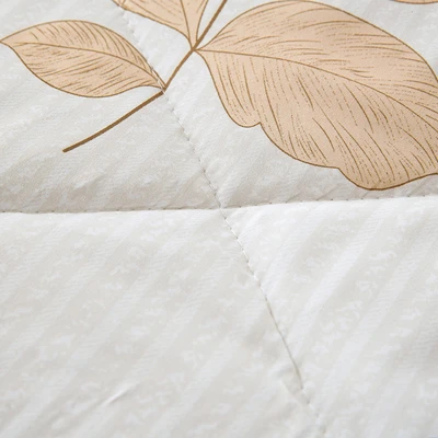 Gambar Sleeplite 180x200 cm Set 6 Pcs Seprai King Microfiber Flower Leaf