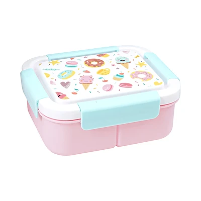 Gambar Appetite Savy Kotak Makan Dengan Botol Minum & Tas Thermal Set 3 pcs - Pink