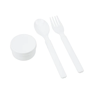 Gambar Appetite Sena Kotak Makan 6 Sekat Astronaut Set 4 pcs  - Biru