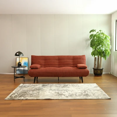 Gambar Nordia Sunny Sofa Bed Fabric - Merah
