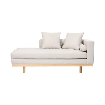 Gambar Nordia Baguette Sofa Bed Fabric - Krem