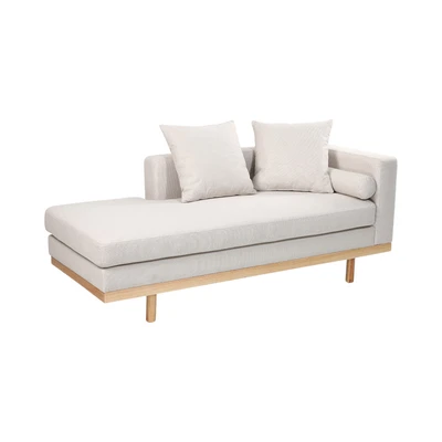 Gambar Nordia Baguette Sofa Bed Fabric - Krem