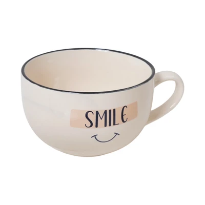 Gambar Appetite Koby Perlengkapan Makan Porcelain Set 3 pcs - Krem/Cokelat