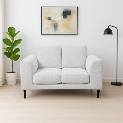 Gambar Ashley Cavelia Sofa Fabric 2 Seater - Putih