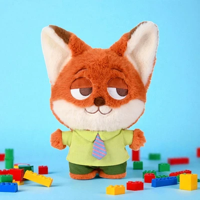 Gambar Disney 25 Cm Zootopia Boneka Plush Nick - Cokelat