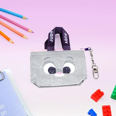 Gambar Disney Zootopia Tas Tangan Mini Woven Judy - Abu-abu