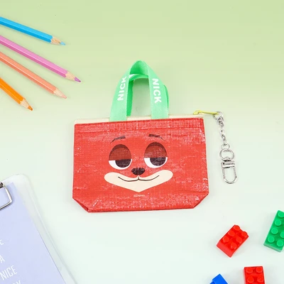 Gambar Disney Zootopia Tas Tangan Mini Woven Nick - Merah