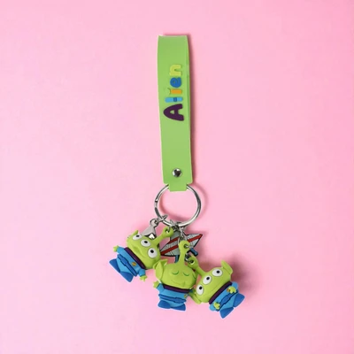 Gambar Disney Toy Story Gantungan Kunci Alien - Hijau