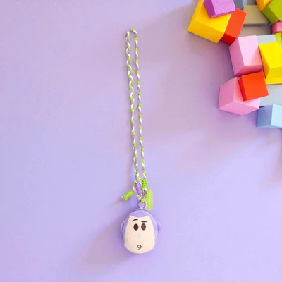 Gambar Disney Toys Story Lanyard Plush Buzz - Ungu