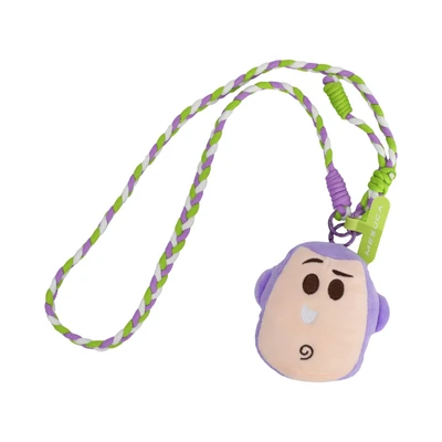 Gambar Disney Toys Story Lanyard Plush Buzz - Ungu