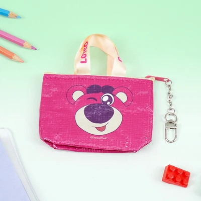 Gambar Disney Toy Story Tas Tangan Mini Woven Enjoy The Moment Lotso - Pink