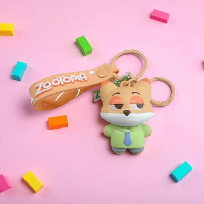 Gambar Disney Zootopia Gantungan Kunci Nick - Orange