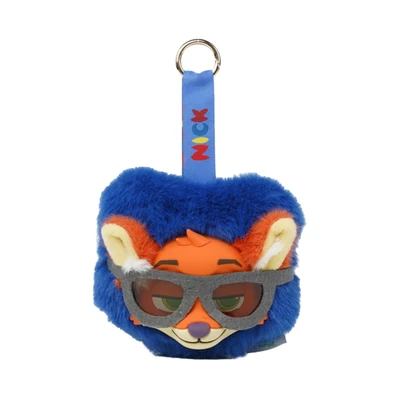 Gambar Disney Zootopia Gantungan Kunci Silicone Boneka Plush Random