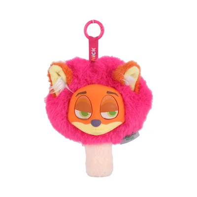 Gambar Disney Zootopia Gantungan Kunci Silicone Boneka Plush Random