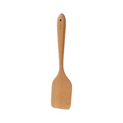Gambar Culinart Spatula Solid Kayu Beech 32.8 cm - Cokelat Muda
