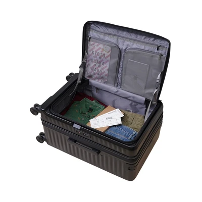 Gambar Luggo Axio Koper PC TSA Lock Expandable 20 Inch - Hitam