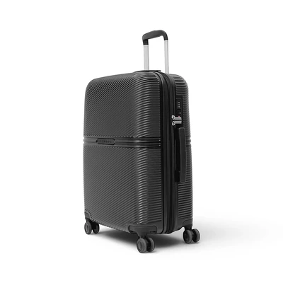 Gambar Luggo Avaluna Koper PC TSA Lock Expandable 24 Inch - Hitam