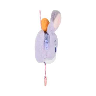Gambar Disney Zootopia Dompet Koin dengan Gantungan Plush Judy - Abu-abu
