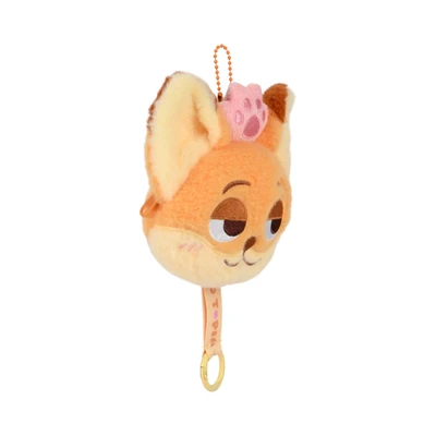 Gambar Disney Zootopia Dompet Koin dengan Gantungan Plush Nick - Cokelat
