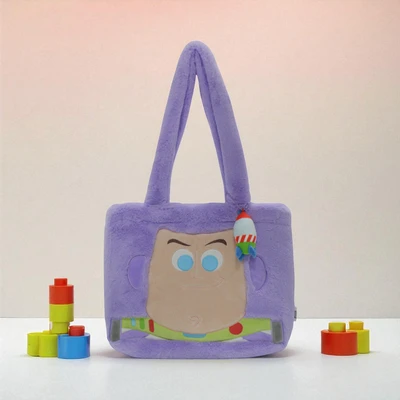 Gambar Disney Toy Story Tote Bag Buzz Lightyear - Ungu