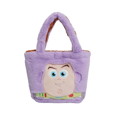 Gambar Disney Toy Story Tote Bag Two Side Woody Buzz - Ungu/Cokelat