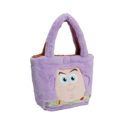 Gambar Disney Toy Story Tote Bag Two Side Woody Buzz - Ungu/Cokelat