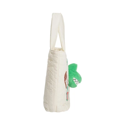 Gambar Disney Toys Story Tote Bag Rex - Putih/Hijau