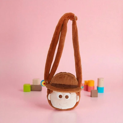Gambar Disney Toy Story Tas Selempang Woody - Cokelat
