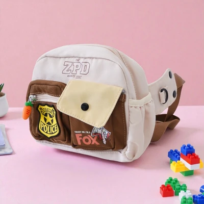 Gambar Disney Zootopia Tas Selempang Anak - Krem