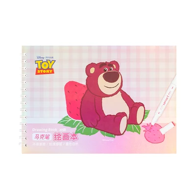 Gambar Disney Buku Gambar Toy Story Lotso A4 - Pink