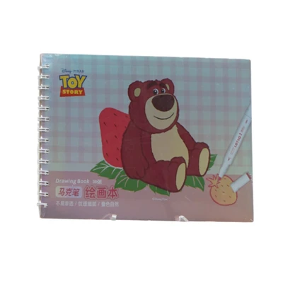 Gambar Disney Buku Gambar Toy Story Lotso A4 - Pink