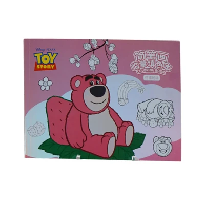 Gambar Disney Buku Mewarnai Toy Story Lotso B5 - Pink