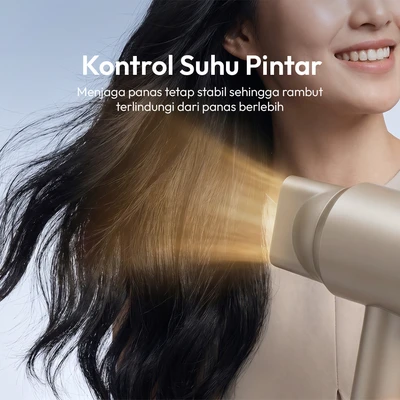 Gambar Klaz Freya Hair Dryer High Speed 1600 Watt - Abu-Abu Taupe