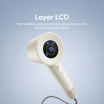 Gambar Klaz Freya Hair Dryer High Speed 1600 Watt - Putih Oat