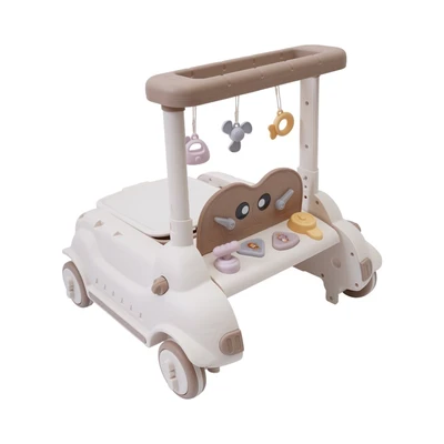 Gambar Kindla Baby Walker Multifunction 3 in 1 - Cokelat