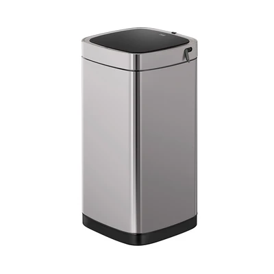 Gambar Eko Ecosmart Tempat Sampah Sensor Gerak Stainless Steel 30 Liter - Silver