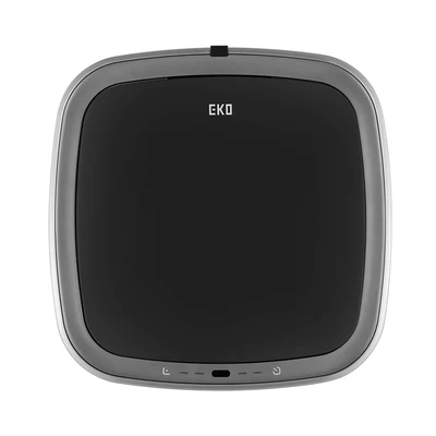 Gambar Eko Ecosmart Tempat Sampah Sensor Gerak Stainless Steel 30 Liter - Silver