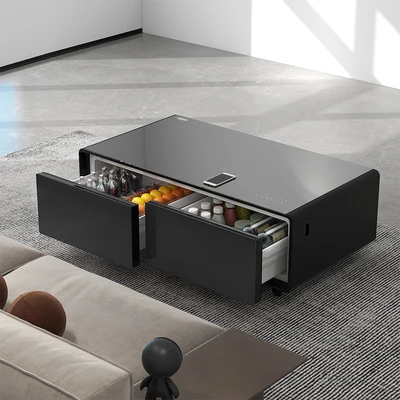 Gambar Informa Arctiq Meja Tamu Smart Rectangle - Hitam