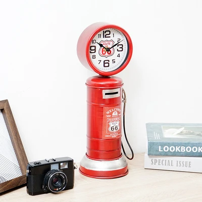 Gambar Informa 13x13x39 cm Jam Meja - Merah