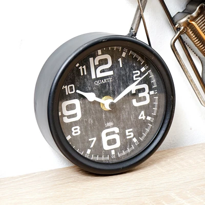 Gambar Informa Jam Meja 43.5x8.5 cm - Silver