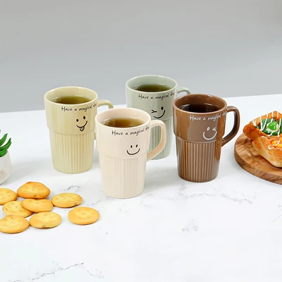 Gambar Informa Kona Mug Porcelain 400 ml Set 4 pcs - Mix