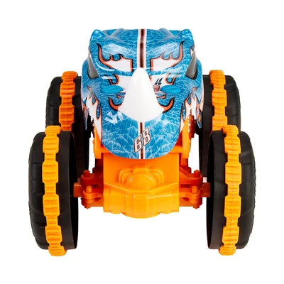 Gambar Hot Wheels Monster Trucks Rhinomite Remote Control 1:24 - Biru/oranye