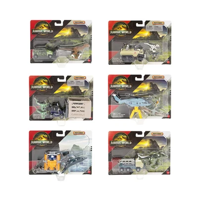 Gambar Matchbox Set Jurassic World Rebirth Transporter Random