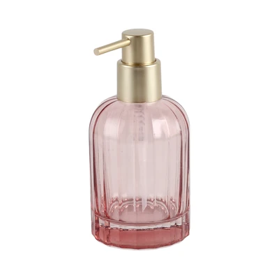 Gambar Informa 286 ml Hannah Dispenser Sabun Cair Kaca - Pink