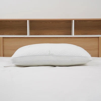 Gambar Informa Sleep Set 2 Pcs Bantal & Guling Bambu Jacquard - Putih