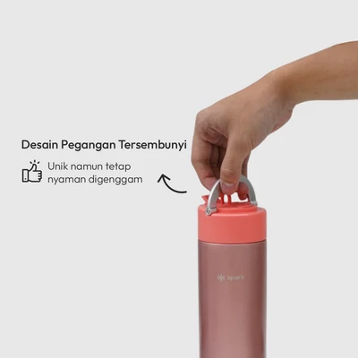 Gambar Spark Flicksip Botol Vacuum Flask Stainless Steel 480 ml - Pink Tangerine