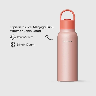 Gambar Spark Poplid Botol Vacuum Flask 650 ml - Orange Tangerin