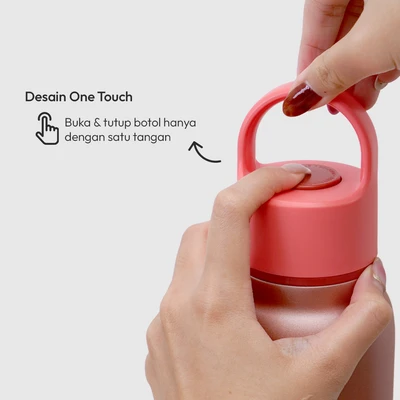 Gambar Spark Poplid Botol Vacuum Flask 650 ml - Orange Tangerin