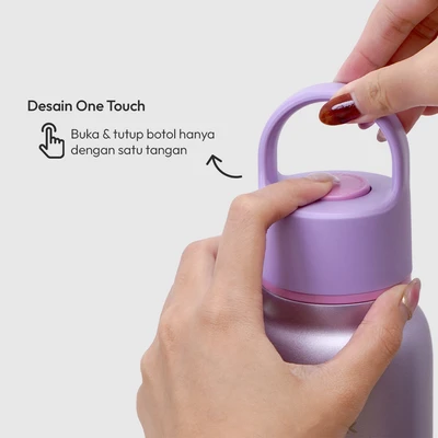 Gambar Spark Poplid Botol Vacuum Flask 650 ml - Ungu Bubblegum